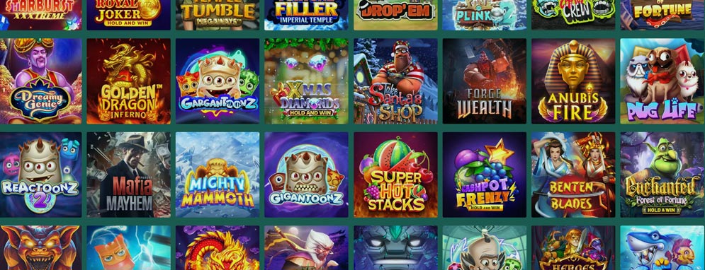 Des milliers de jeux de casinos en ligne