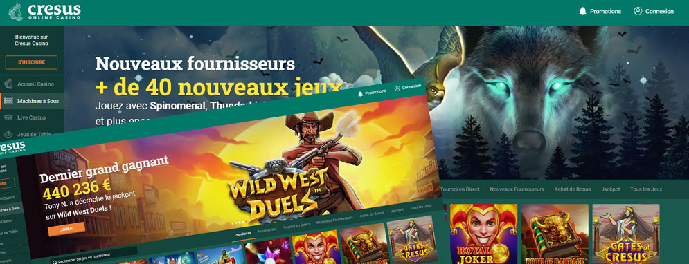 Le Cresus Casino, casino en ligne 